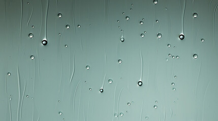 Background Design of Glistening Raindrops on a Windowpane