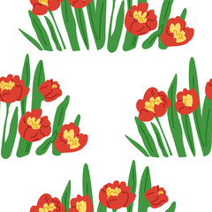 Flower pattern vector illustration. The decoration featured textured surface with delicate flower patterns The intricate ornamentation incorporated variety botanical elements The botanical themed
