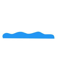 River vector icon
