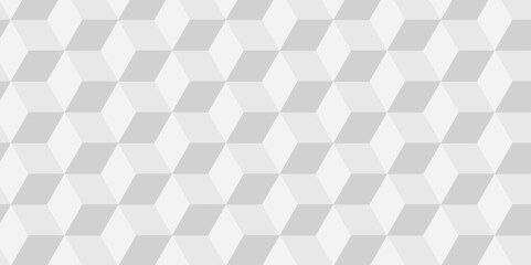 Abstract geometric cube tile backdrop structure  pattern. Abstract White and gray style minimal blank cubic. Geometric pattern illustration mosaic, square and triangle wallpaper.	
