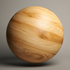 wooden sphere