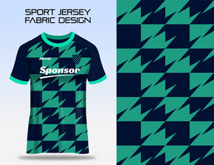 Sport jersey uniform. Fabric textile pattern Design for soccer football, badminton, volleyball and tennis club