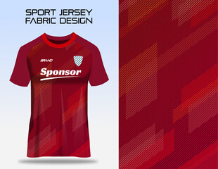 Sport jersey uniform. Fabric textile pattern Design for soccer football, badminton, volleyball and tennis club