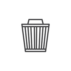 Car air filter line icon