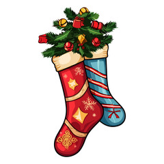 Christmas Hanging Stockings in Christmas
