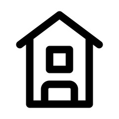 villa line icon