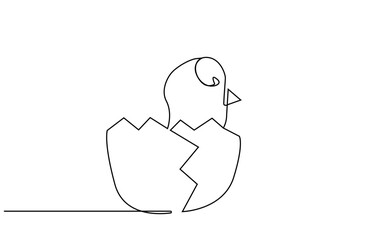 egg new baby new beginning effect life line art design