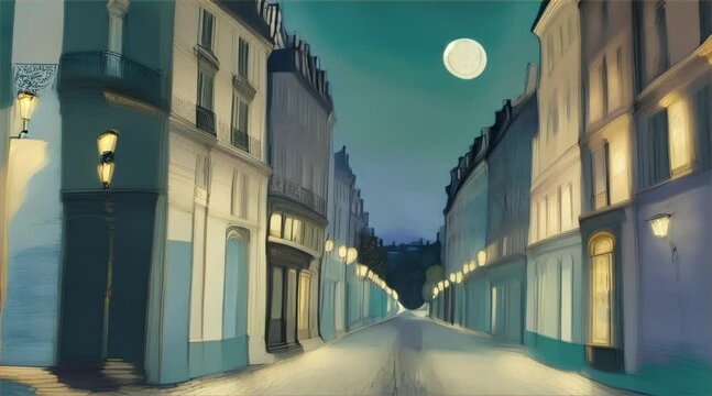 パリの街並み｜Paris cityscape Generative AI