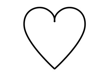 heart love health symbol line icon art design