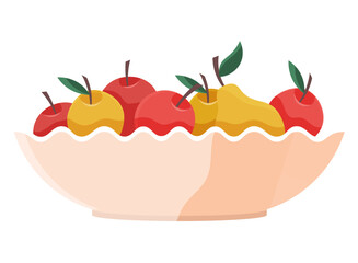 Kitchen dishes vector illustration. Cookware and dishware, thoughtfully arranged, elevate dining experience Kitchen utensils and crockery, a dynamic duo, contribute to culinary delight Chinaware