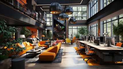 A Contemporary Office.