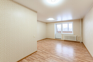 interior apartment empty room renovated