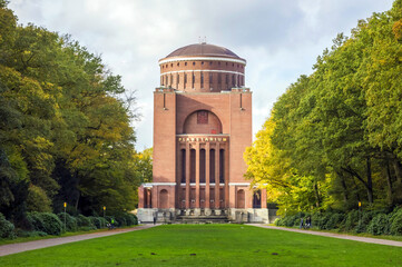 Planetarium building in Hamburg, Germany