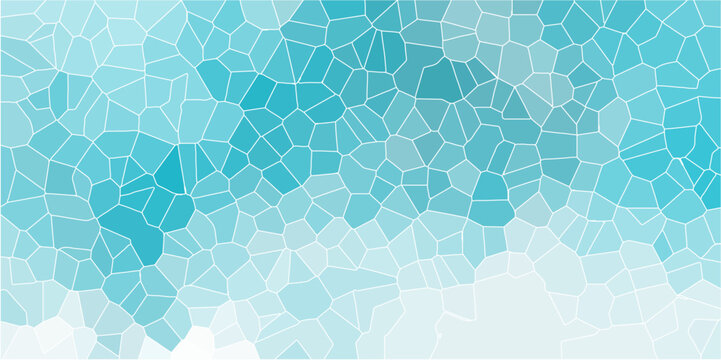 blue crystallize abstract background in light sweet vector illustration.colorful stoke colors stone tile pattern. Cement kitchen decor. abstract mosaic polygonal background .