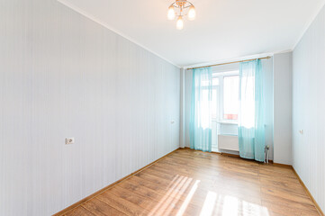 interior apartment empty room renovated