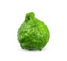 Bergamot isolated on white background.