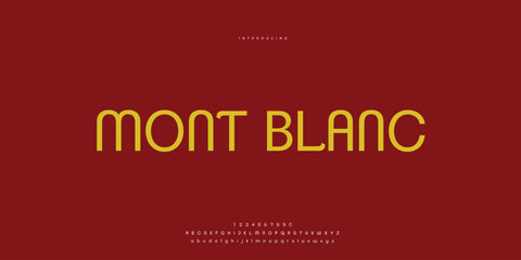 Elegant Font Uppercase Lowercase and Number. Classic Lettering Minimal Fashion Designs. Typography modern Sen serif fonts regular decorative vintage concept. vector illustration © SyedMuhammad