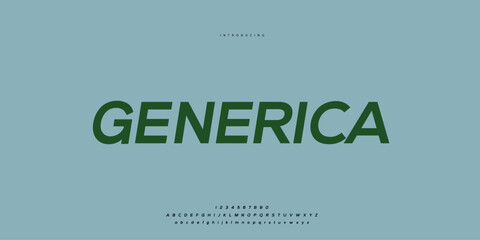 Elegant Font Uppercase Lowercase and Number. Classic Lettering Minimal Fashion Designs. Typography modern Sen serif fonts regular decorative vintage concept. vector illustration © SyedMuhammad