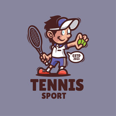 Tennis Sport Logo
