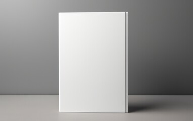 Empty paper note mockup template with soft shadows isolated.