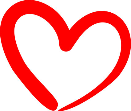 Red heart PNG 2023112109