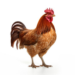 Fototapeta premium A Chicken on white background