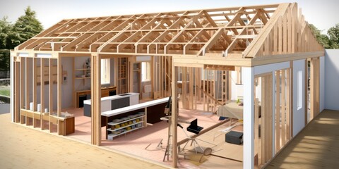Designing the plans for your house. Architects and designers to develop drawings and plans that meet your needs.