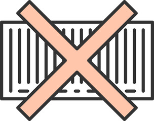 No barcode icon