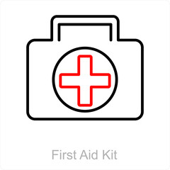 First Aid Kit icon concept