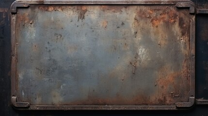 Rusty old metal  background 