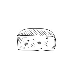 cheese handdrawn 