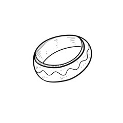 ring jewelry hand drawn