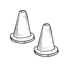 kun football handdrawn illustration 