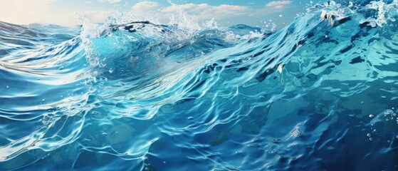 water splash background