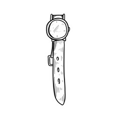 watch accessories handdrawn illustration 