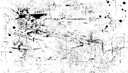 Destroyed crumbled plaster on aged painted brushed surface. Shabby exterior city putty. Rough grunge chipped edges of worn block. Old messy rustic peeling stone. 