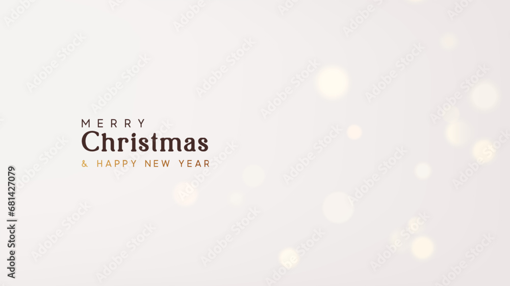 Poster christmas background blur glow light bokeh. abstract soft color blurred bokeh lights. vector illustr