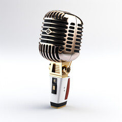 Fototapeta premium 3d model of microphone