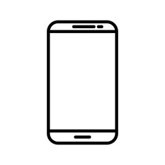phone icon vector design template illustrator on transparent background