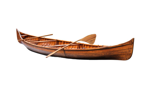 Rowing Oars and Boat On Transparent PNG