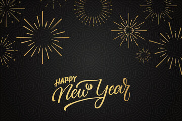 Christmas happy new year background and Christmas decoration vector collection