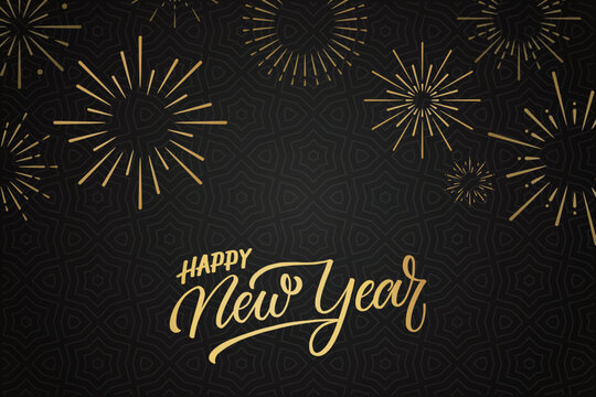 Christmas happy new year background and Christmas decoration vector collection