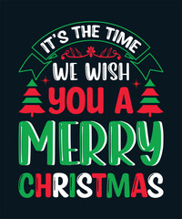 Merry Christmas Quotes T-shirt Design