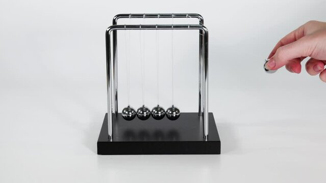 Witness the laws of motion in action as Newton's Cradle demonstrates balance and momentum.