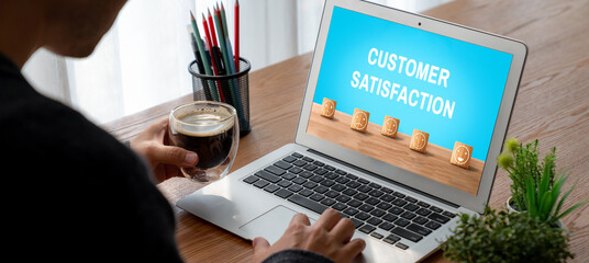 Customer satisfaction and evaluation analysis on modish software computer for marketing strategy...
