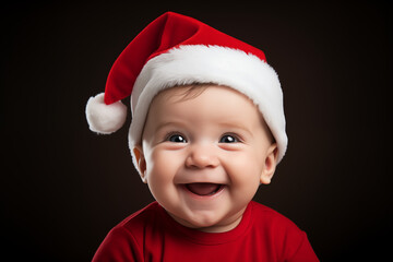 Merry and Bright Baby: Santa's Hat and Christmas Delight