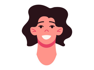 People faces vector illustration. Portrait photographers capture essence persons character and uniqueness A profile view provides alternative perspective on persons facial features and expressions