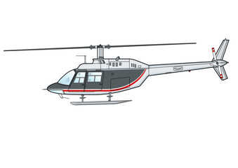 Leichthubschrauber © schreiberVIS
