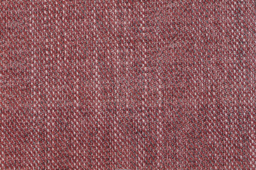 Fototapeta premium Factory fabric in red color, fabric texture sample for furniture