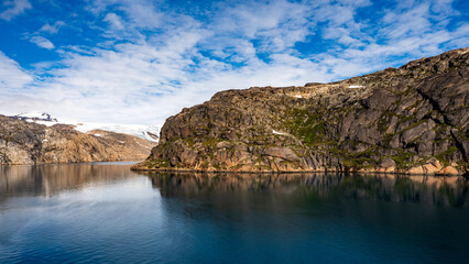 Fototapeta na wymiar Prins Christianssund in Greenland